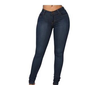 Fashion Nova Classic Mid-Rise Skinny Jeans